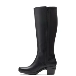 Clarks Boots|Women's , Emslie Emma Boot Black