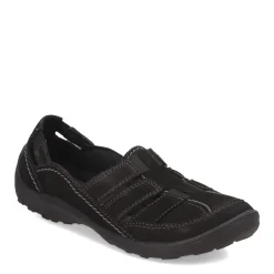 Clarks Slip-On Shoes|Women's , Fiana Coast Slip-On Black