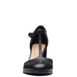 Clarks Pumps & Heels|Women's , Freva 85 Bar Pump Black