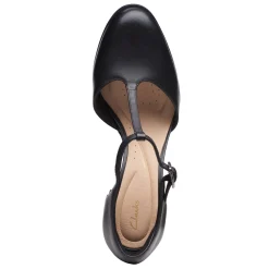 Clarks Pumps & Heels|Women's , Freva 85 Bar Pump Black