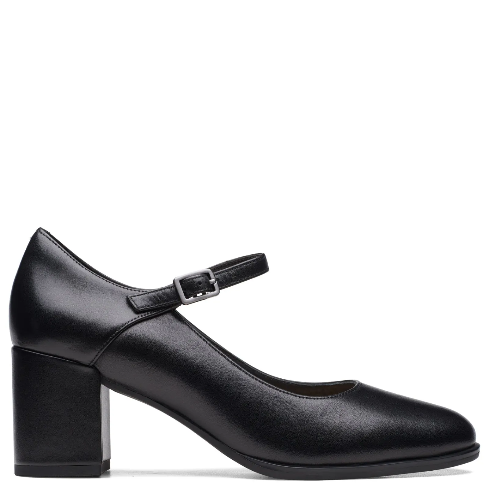 Clarks Pumps & Heels|Women's , Freva 55 Strap Pump Black