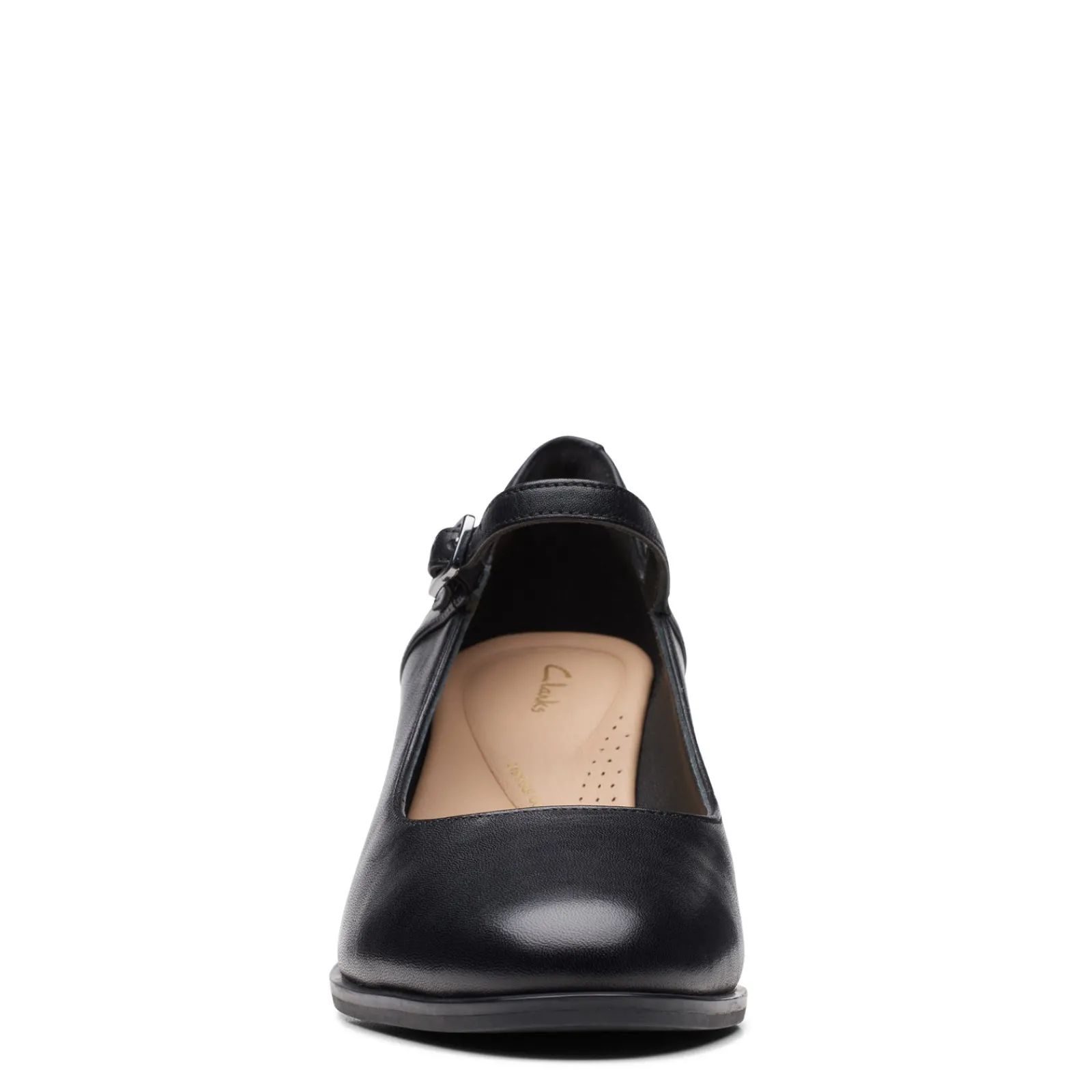 Clarks Pumps & Heels|Women's , Freva 55 Strap Pump Black