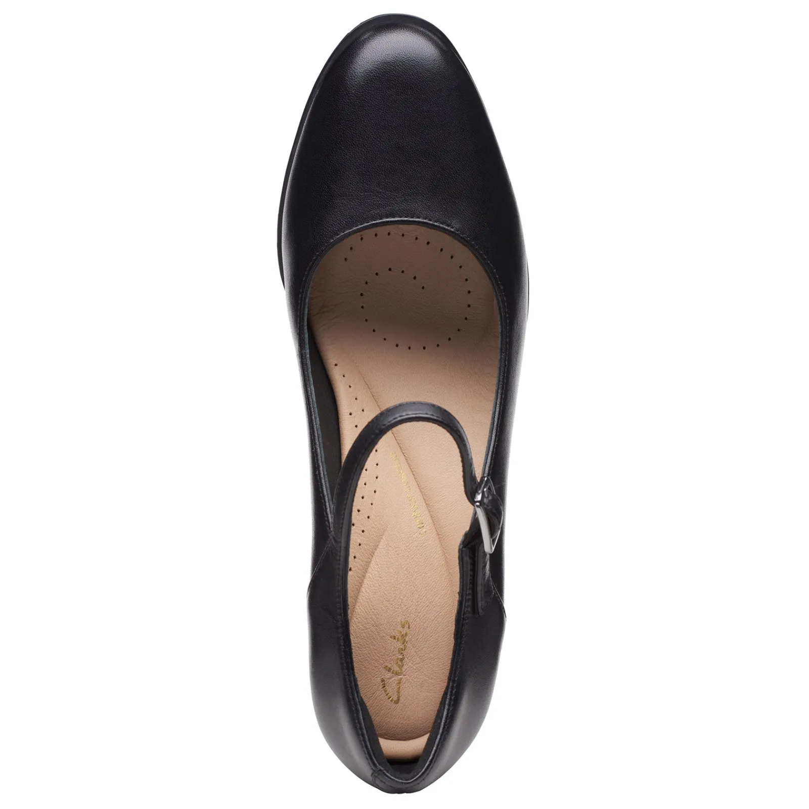 Clarks Pumps & Heels|Women's , Freva 55 Strap Pump Black