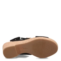 Clarks Sandals|Women's , Giselle Dove Sandal Black