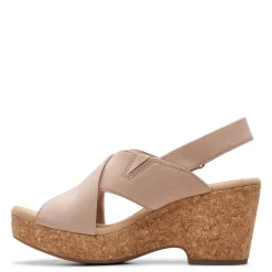 Clarks Sandals|Women's , Giselle Dove al Sand