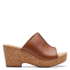 Clarks Sandals|Women's , Giselle Orchid Sandal Tan