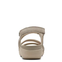 Clarks Sandals|Women's , Glide Hi Ella Sandal Stone