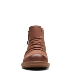 Clarks Boots|Women's , Hearth Dove Boot Tan