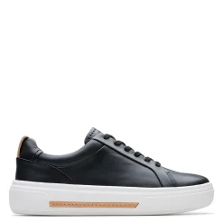 Clarks Sneakers & Athletic|Women's , Hollyhock Walk Sneaker Black Leather