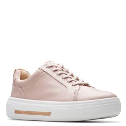 Clarks Sneakers & Athletic|Women's , Hollyhock Walk Sneaker Rose Leather
