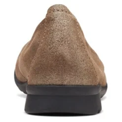 Clarks Flats|Women's , Jenette Ease Flat Pewter