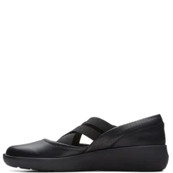 Clarks Slip-On Shoes|Women's , Kayleigh Cove Slip-On Black