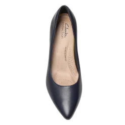 Clarks Pumps & Heels|Women's , Kepley Vine Pump Navy