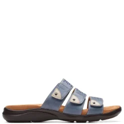 Clarks Sandals|Women's , Kilty Walk Sandal Blue Denim Colored