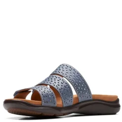 Clarks Sandals|Women's , Kilty Walk Sandal Blue Denim Colored