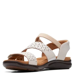 Clarks Sandals|Women's , Kilty Way Sandal White