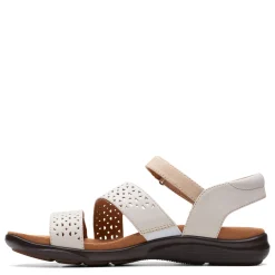 Clarks Sandals|Women's , Kilty Way Sandal White