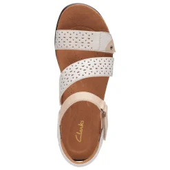 Clarks Sandals|Women's , Kilty Way Sandal White