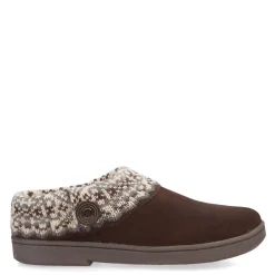 Clarks Slip-On Shoes|Women's , Knit Collar Slipper Brown