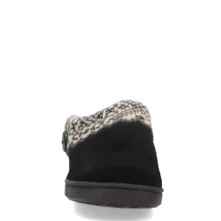 Clarks Slippers|Women's , Knit Collar Slipper Black