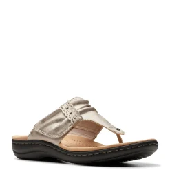 Clarks Sandals|Women's , Laurieann Arla Sandal Champagne