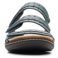 Clarks Sandals|Women's , Laurieann Cove Sandal Blue Gray