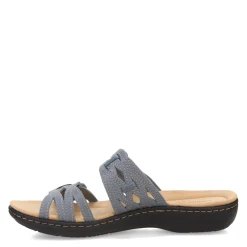 Clarks Sandals|Women's , Laurieann Dusk Sandal Blue Grey
