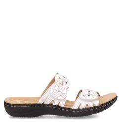 Clarks Sandals|Women's , Laurieann Dusk Sandal White