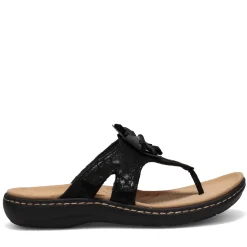 Clarks Sandals|Women's , Laurieann Gema Sandal Black