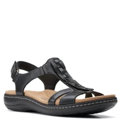 Clarks Sandals|Women's , Laurieann Kay Sandal Black