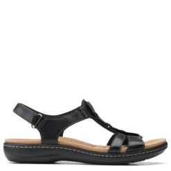 Clarks Sandals|Women's , Laurieann Kay Sandal Black