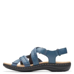 Clarks Sandals|Women's , Laurieann Rena Sandal Blue Combi