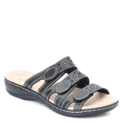Clarks Sandals|Women's , Leisa Cacti Sandal Black