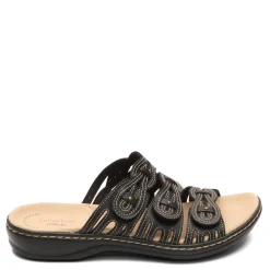 Clarks Sandals|Women's , Leisa Fay Sandal Black