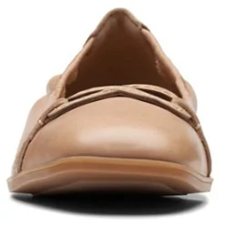 Clarks Flats|Women's , Lyrical Rhyme Flat Beige