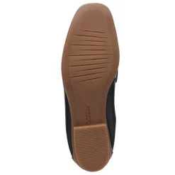 Clarks Flats|Women's , Lyrical Way Loafer Black