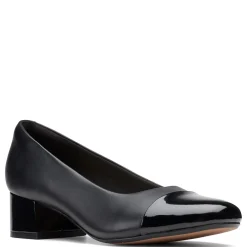 Clarks Pumps & Heels|Women's , Marilyn Sara Pump Black Leather