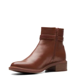 Clarks Boots|Women's , Maye Grace Boot Tan