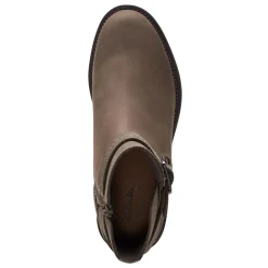Clarks Boots|Women's , Maye Strap Boot Taupe