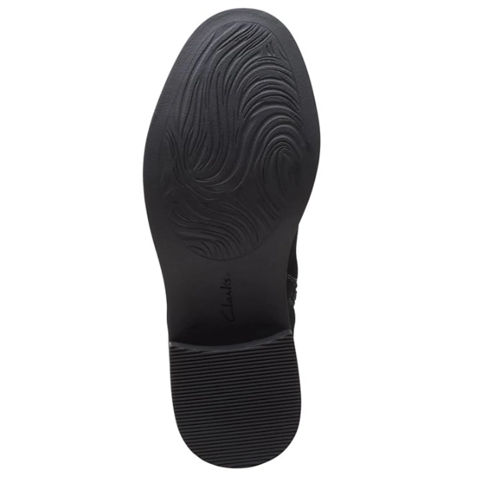 Clarks Boots|Women's , Maye Zip Boot Black Suede