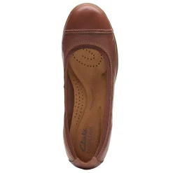 Clarks Slip-On Shoes|Women's , Meadow Opal Slip-On Tan