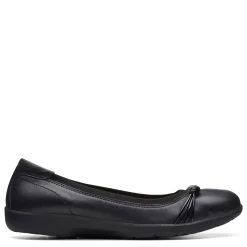 Clarks Slip-On Shoes|Women's , Meadow Rae Slip-On Black