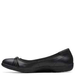 Clarks Slip-On Shoes|Women's , Meadow Rae Slip-On Black