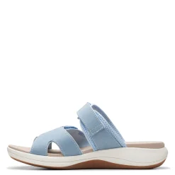 Clarks Sandals|Women's , Mira Ease Sandal Denim Blue
