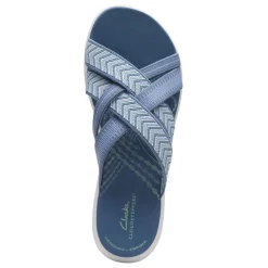 Clarks Sandals|Women's , Mira Grove Sandal Denim