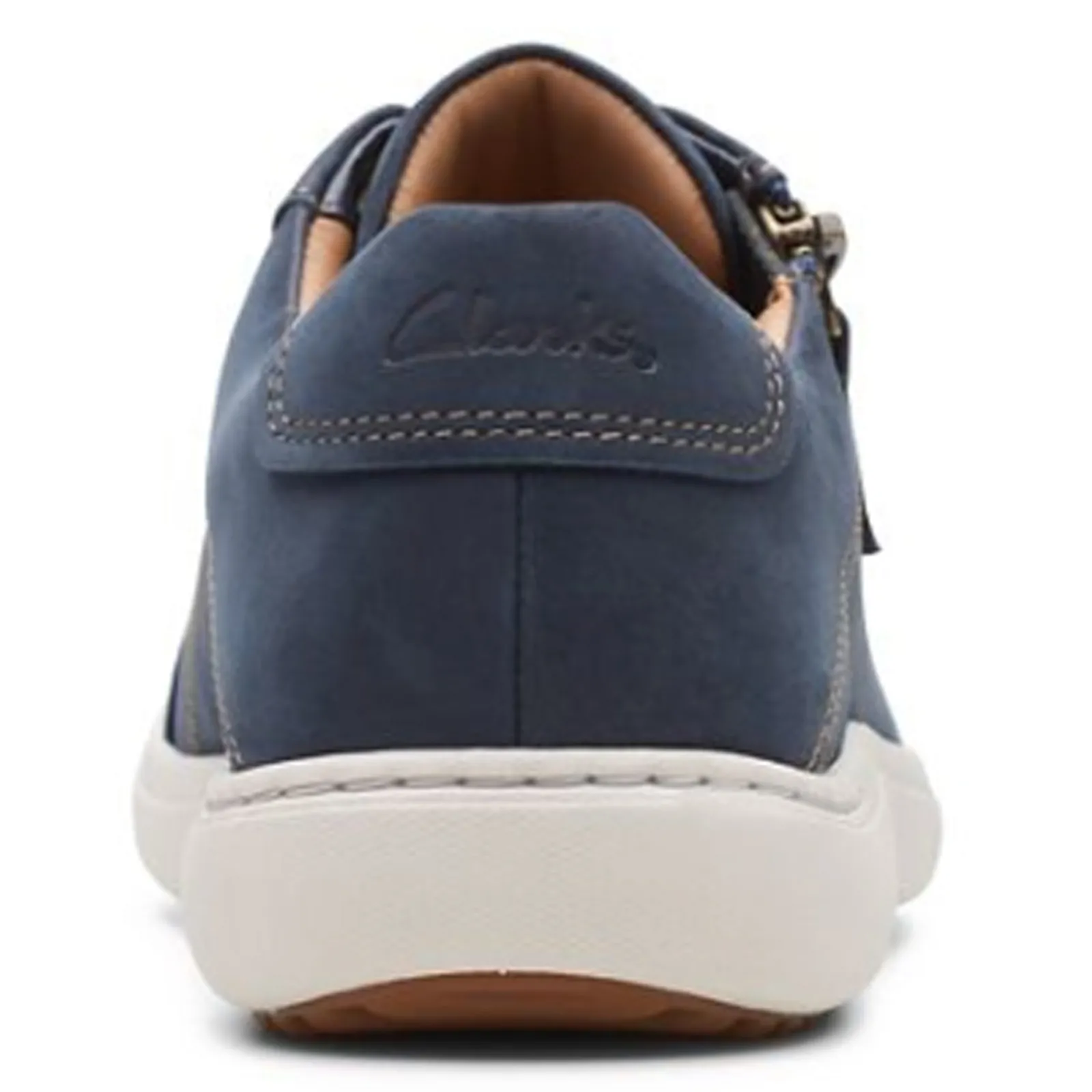 Clarks Sneakers & Athletic|Women's , Nalle Lace Sneaker Navy Nubuck