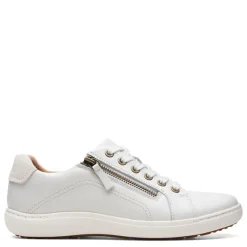 Clarks Sneakers & Athletic|Women's , Nalle Lace Sneaker White