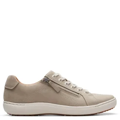 Clarks Sneakers & Athletic|Women's , Nalle Lace Sneaker Stone