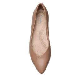 Clarks Pumps & Heels|Women's , Natalyn Wish Pump Warm Beige