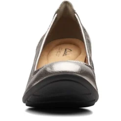 Clarks Pumps & Heels|Women's , Neiley Pearl Pump Pewter